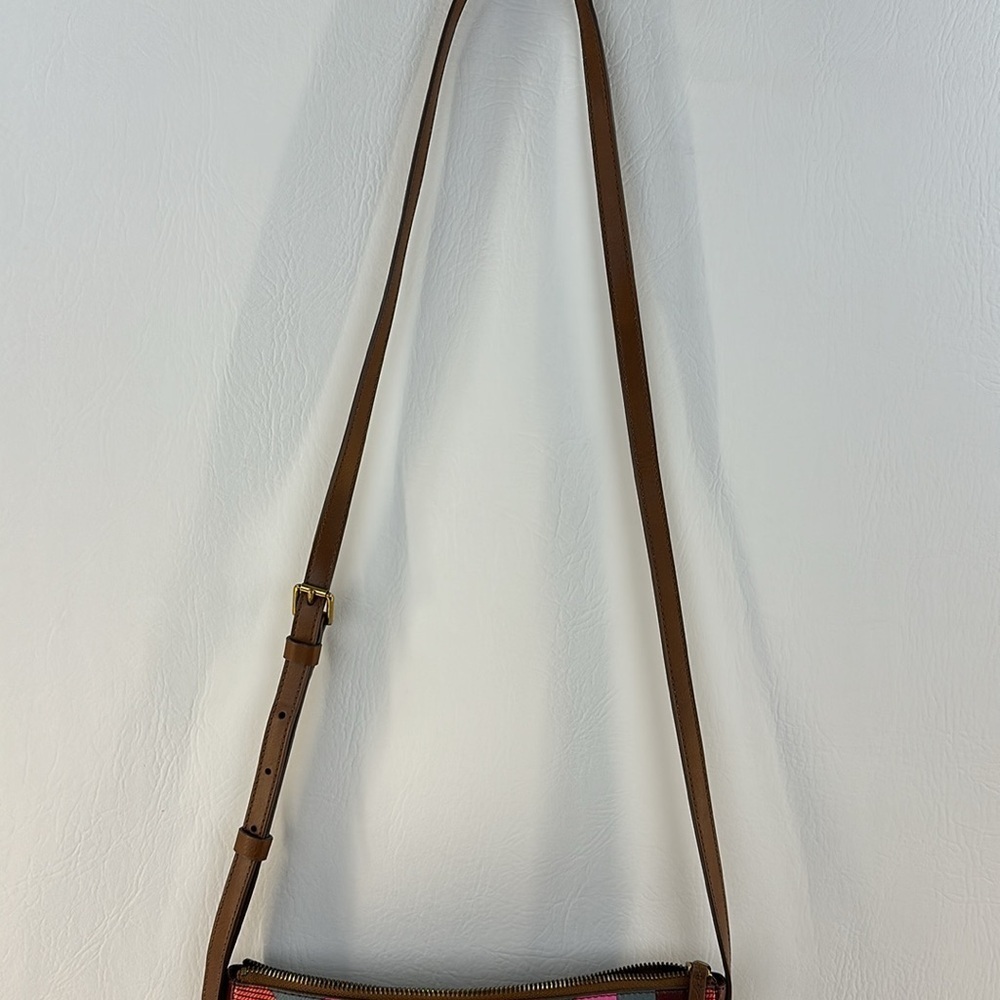 Fossil Colorful Chevron Pattern Crossbody Bag - Picture 10 of 12